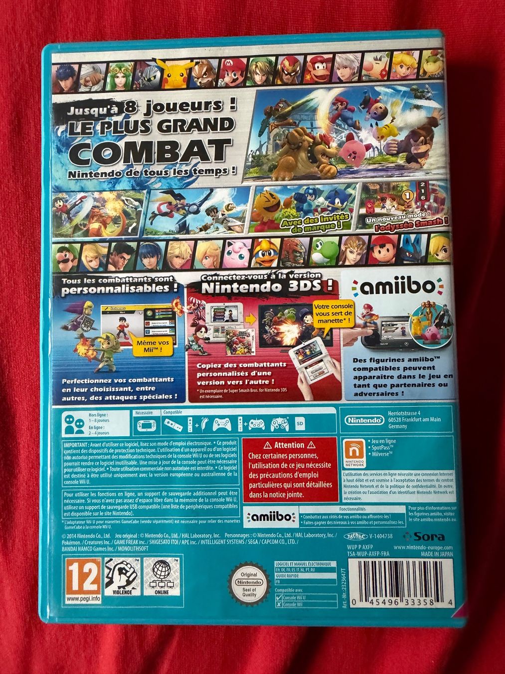 Nintendo Giochi: Super Smash Bros - Wii U – Usato da Carouge GE venduto da Pierre_C 1