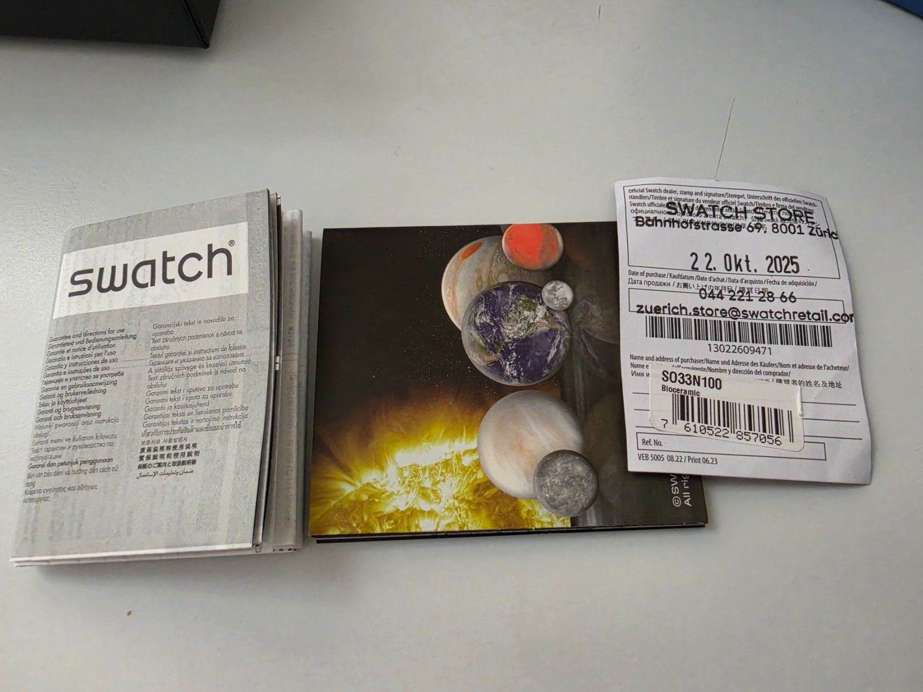 Swatch Orologi: Moonswatch Mission To Neptun – Nuovo (secondo la descrizione) da Bern venduto da teraz 3
