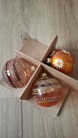 Christbaumkugeln, 3 Stk. aus Glas