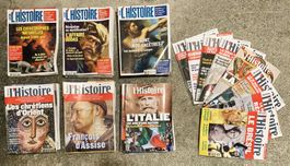 6 ans de revues "L'Histoire", incl. plus de 20 hors-séries