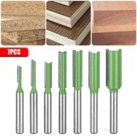 6mm 7Stück Set Nutfräser Schaft Ober Nuten Holz Fräser