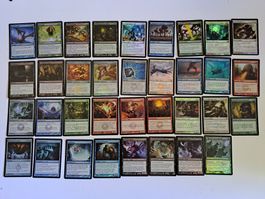 Magic The gathering Karten Lot in Foil & deutsch Part 8