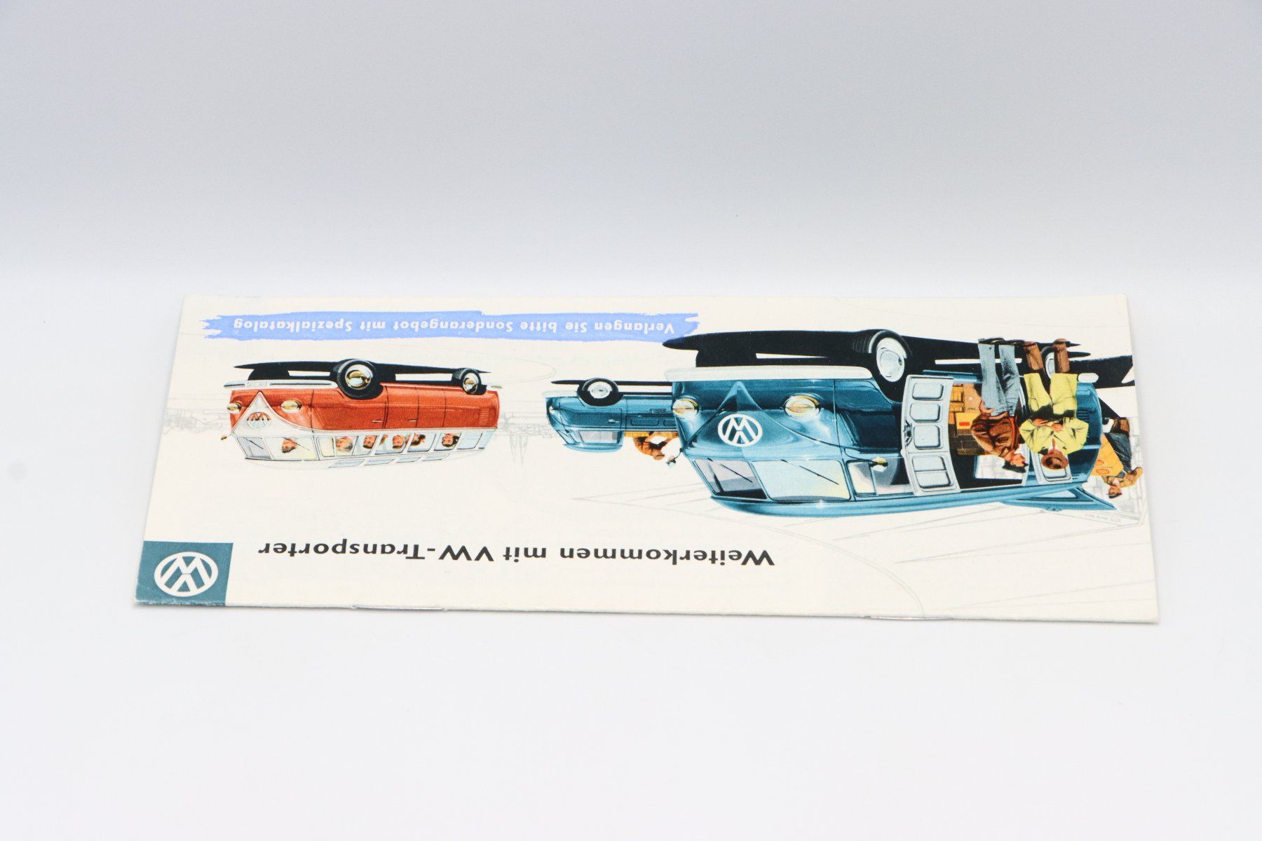 VW Documenti: VW Bulli Transporter 1955 Prospekt – Usato da Bühl b.Aarberg venduto da Collectorpassions 9