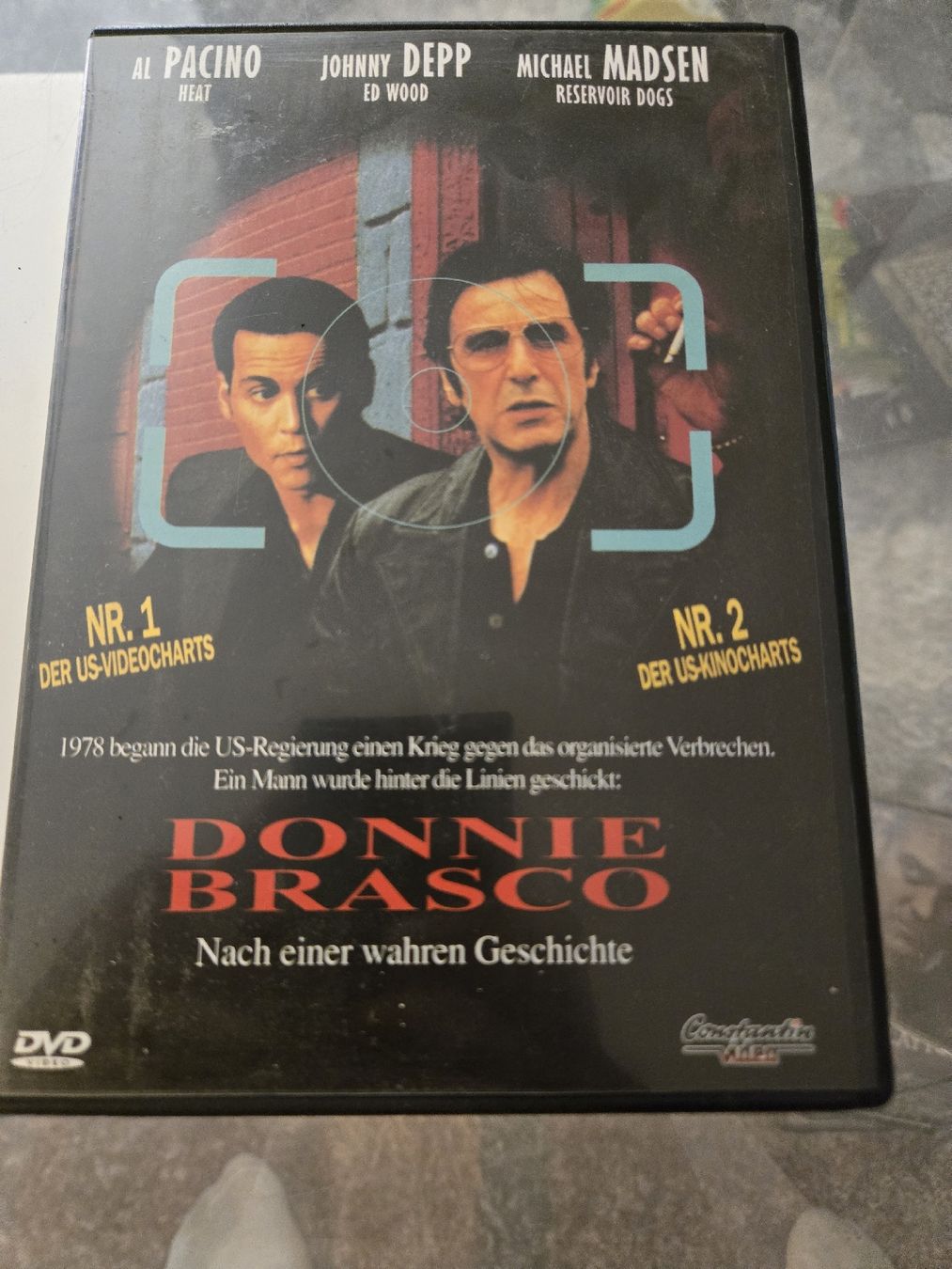 Tutti i DVDs: Donnie Brasco DVD – Usato da Bussigny venduto da Kfdlt