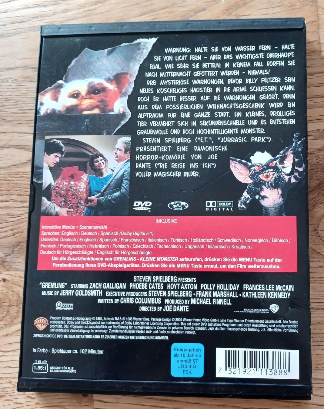 Tous les DVDs: Gremlins - Kleine Monster – D'occasion à Dietikon par Ruempfli 2