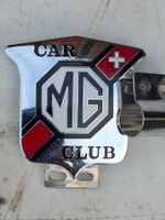 Kühler- Emblem MG Car Club, 10cm, mit Halter, sehr schön
