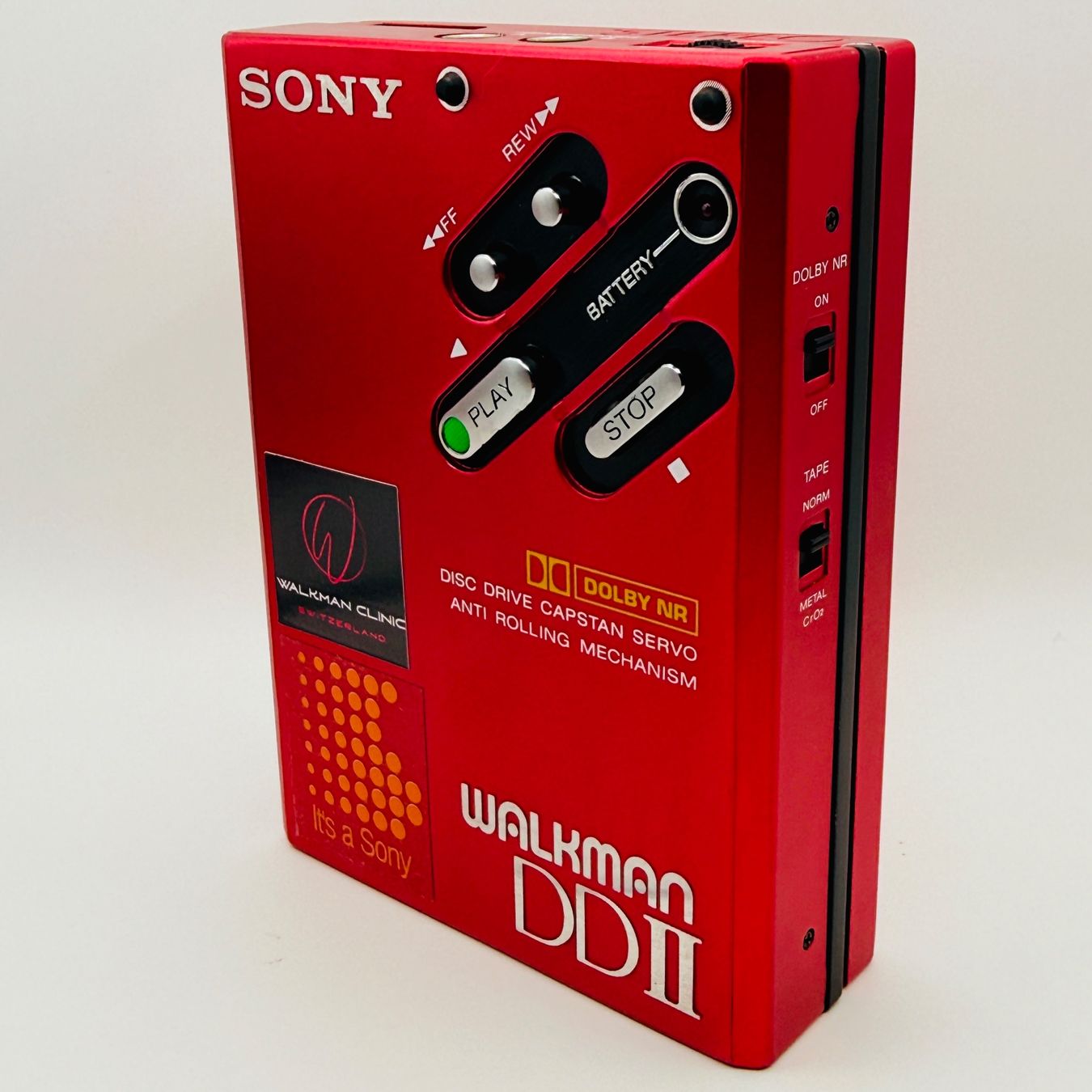 Sony Lettore multimediale portatile: Sony Walkman WM-DDII rot #314 – Usato da Vorderthal venduto da WalkmanClinic 1