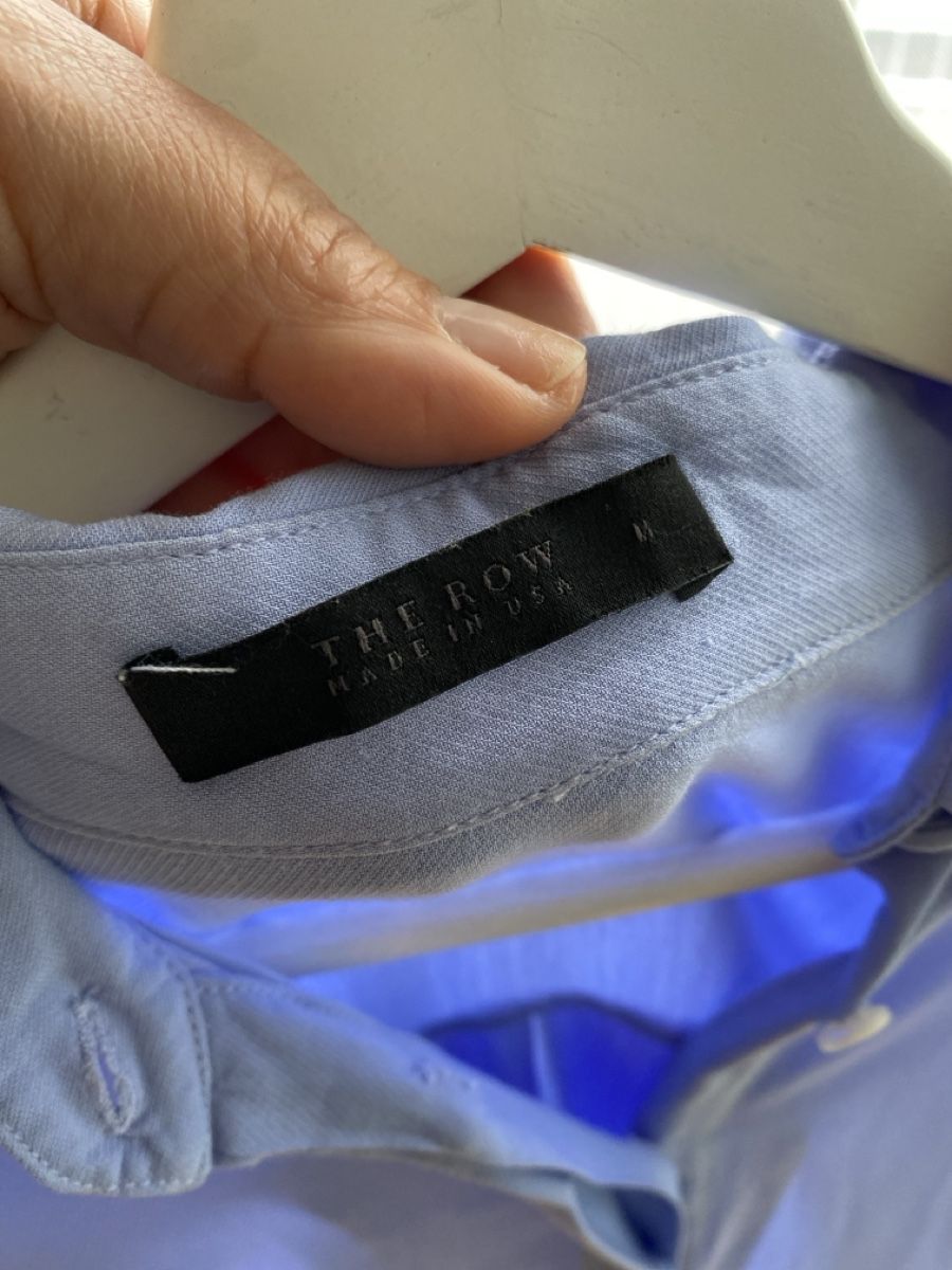 The Row Camicette: The Row, Light Blue Button-Up blouse – Nuovo (secondo la descrizione) da Herrliberg venduto da non_5qdb 6