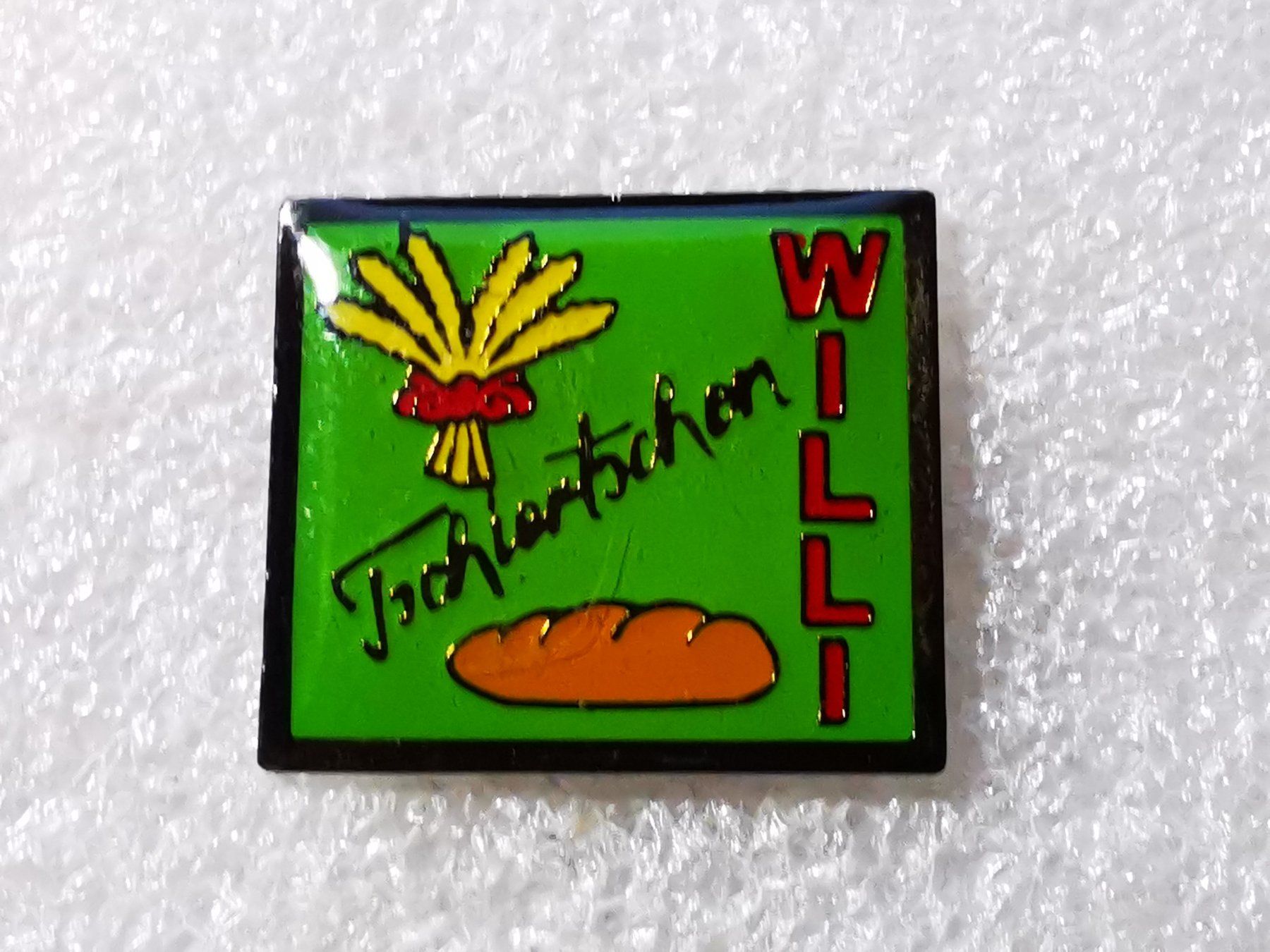 Placchette & Badge: Ansteckpin 33: Bäckerei Willi – Usato da Oppligen venduto da Pin-Fall-Shop
