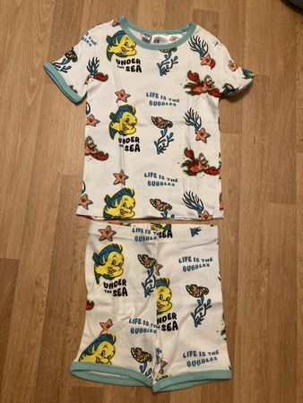 Kinder Shorty Pyjama Arielle Gr. 122/128