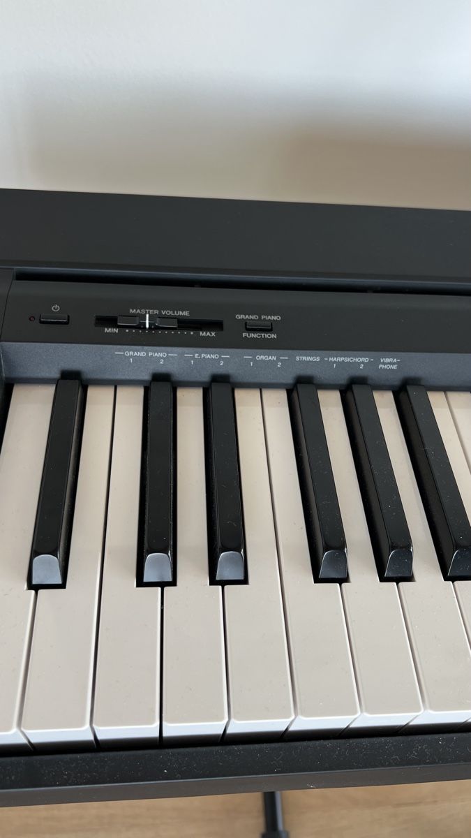 Yamaha Strumenti musicali: Yamaha P-45 B Digitalpiano mit Ständer und Hocker – Usato da Zürich venduto da carendt 2