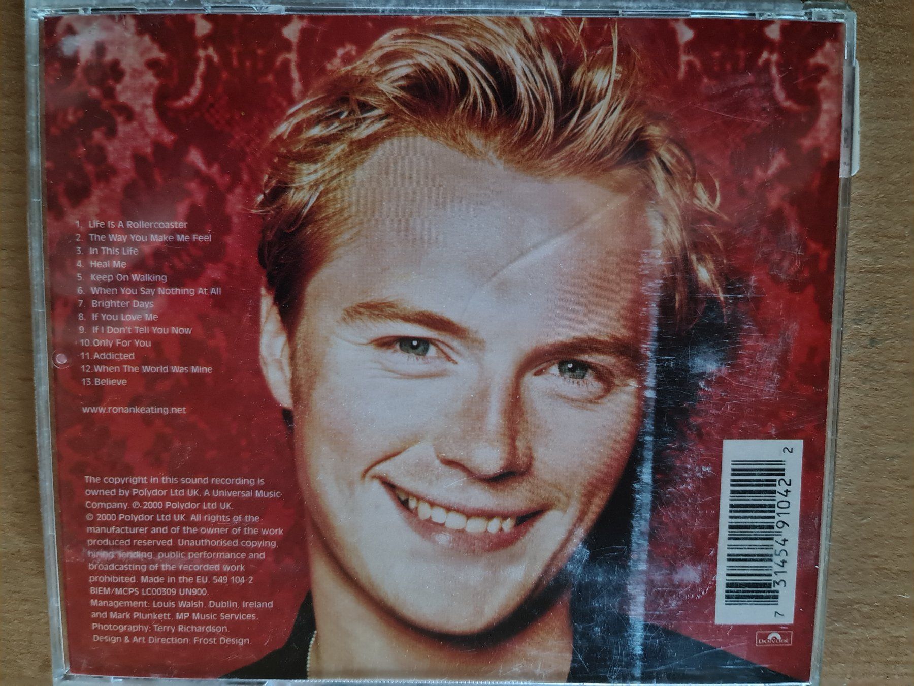 CD: Ronan Keating – Usato da Dintikon venduto da Vexi 1