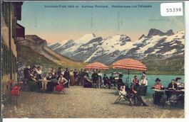 Melchsee-Frutt - Kurhaus Reinhard - Hotelterrasse - animee