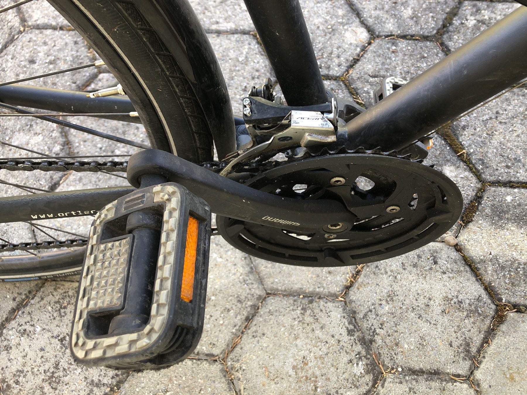Shimano Biciclette: Velo schwarz Ortler gross 56 sm Ramen – Usato da Zollikofen venduto da lorik007 8