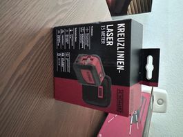 Niveau laser croix J.C. Schwarz JKL 15m + base magné.