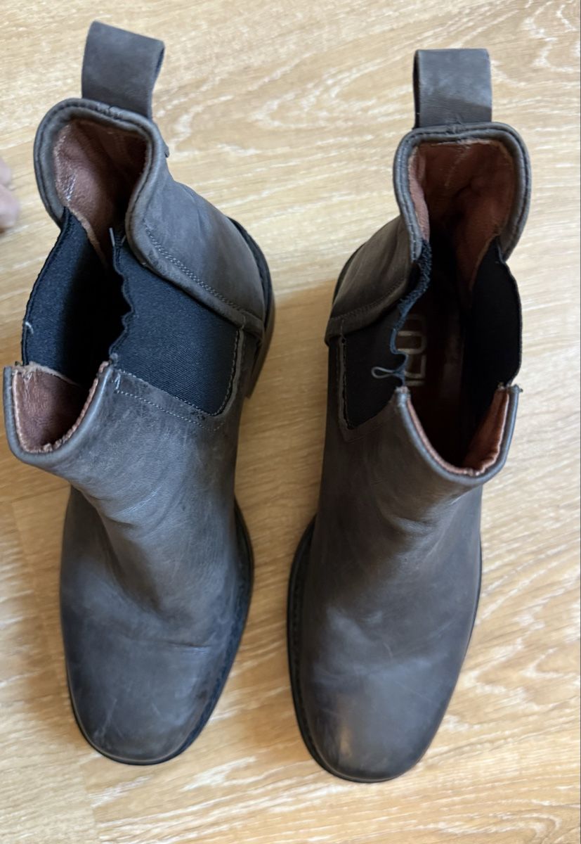 Mjus Scarpe da donna: Bottines grises cuir Mjus, p.38 – Usato da Tavannes venduto da Thriftshop 2