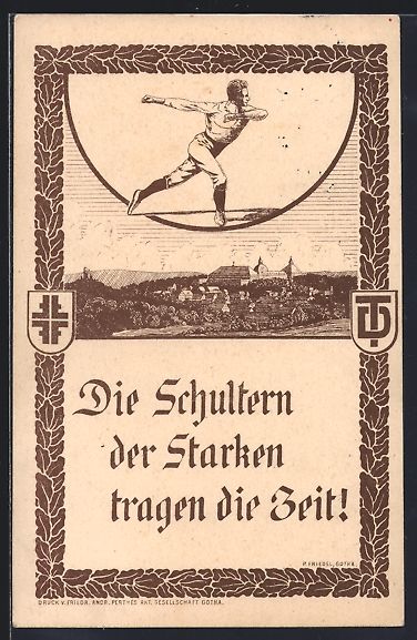 Cartoline postali: Gotha, 20. Westthüringer Gauturnfest 19 – Usato da Berlin venduto da bartko-reher