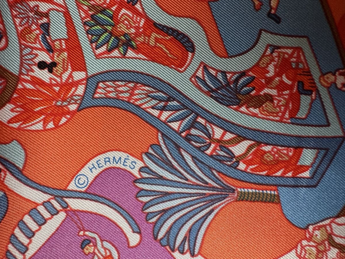 Hermès Foulard & Sciarpe: Hermès carré neuf Exposition Universelle – Nuovo e nell'imballaggio originale da Genève venduto da Allisgood 6