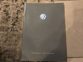 VW-Programm Verkaufsprospekt 50 Seiten Februar 2002
