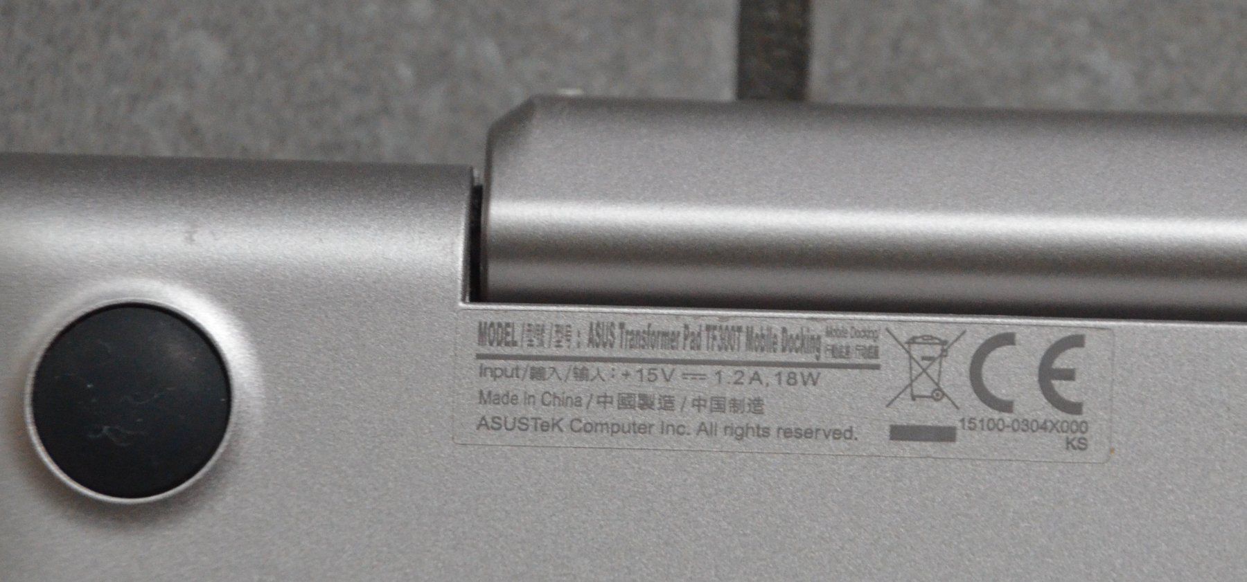 Asus Tablet PC: Tablet Asus Transformer Pad TF300T – Usato da Collonges venduto da arashee 5