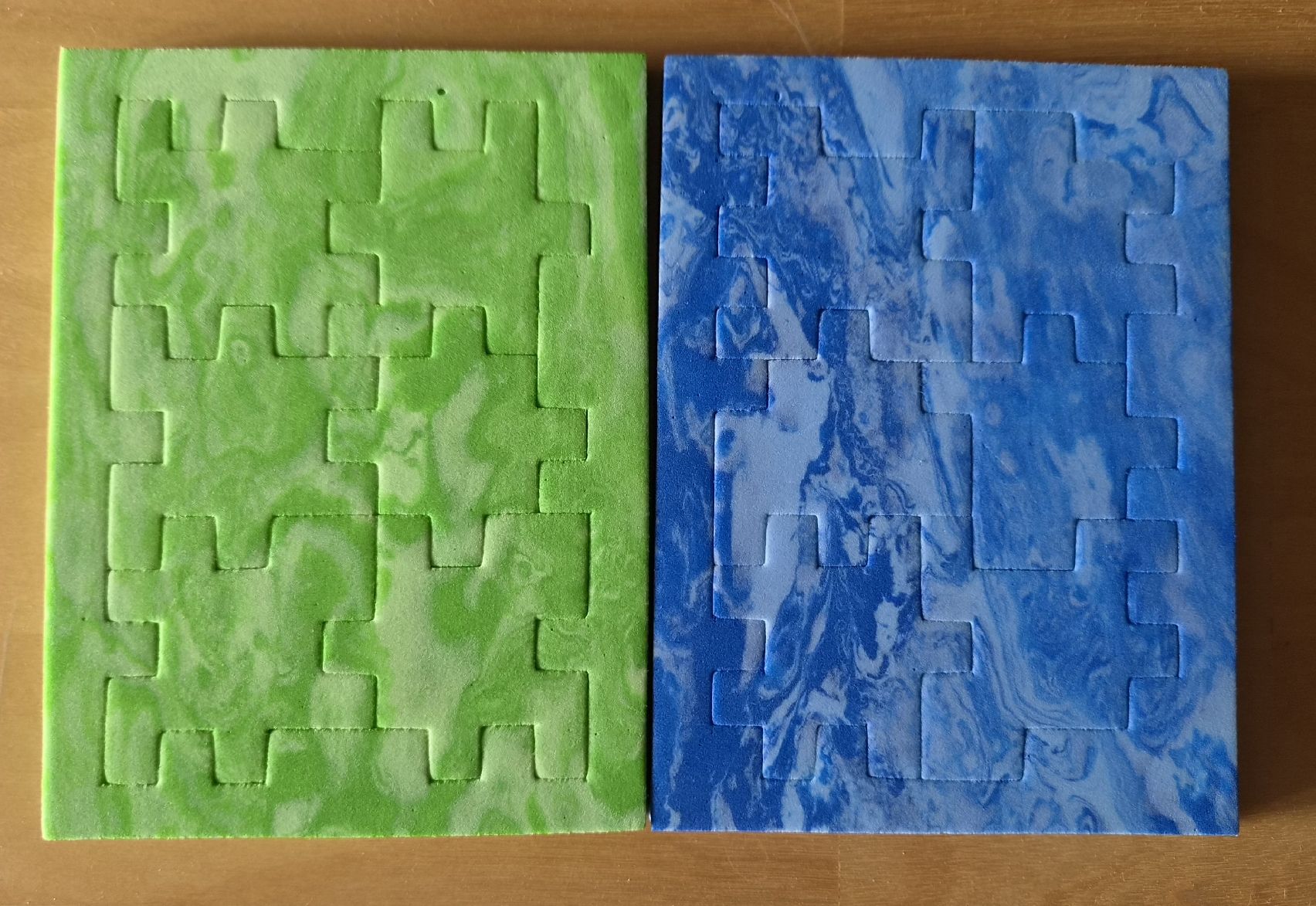 Puzzles: Vintage- Marble Cube Puzzle Set 6 Teile – Gebraucht aus Urtenen-Schönbühl von Kahru 4