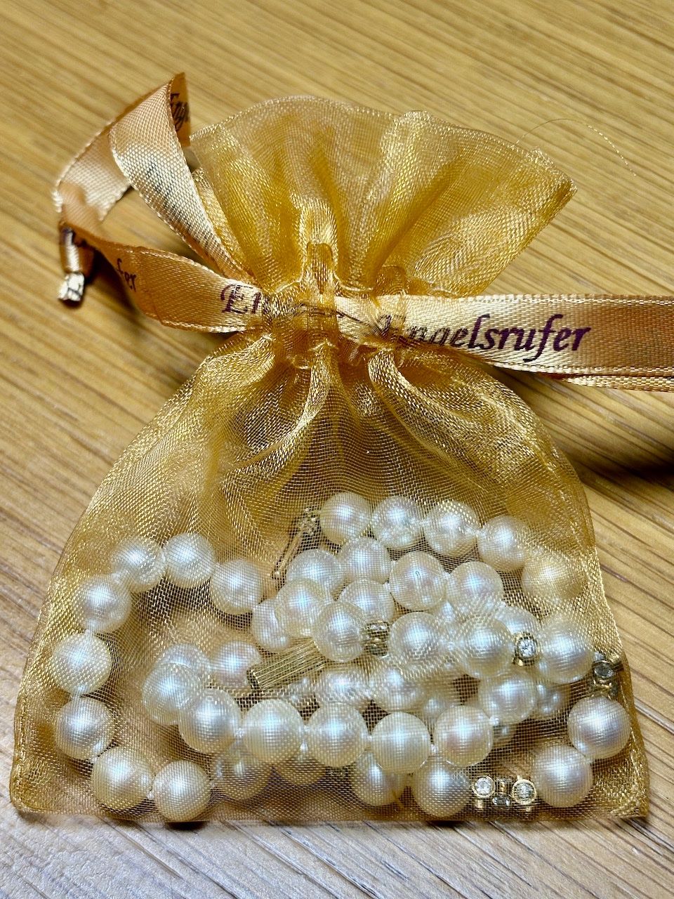 Catenine: Süsswasser-Perlenkette mit 24 Brillanten – Usato da Rütihof venduto da Bashful 9