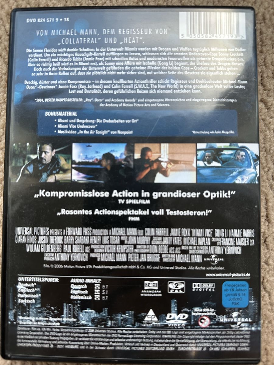 Alle DVDs: Miami Vice – Gebraucht aus Küsnacht ZH von Nano_zh 1