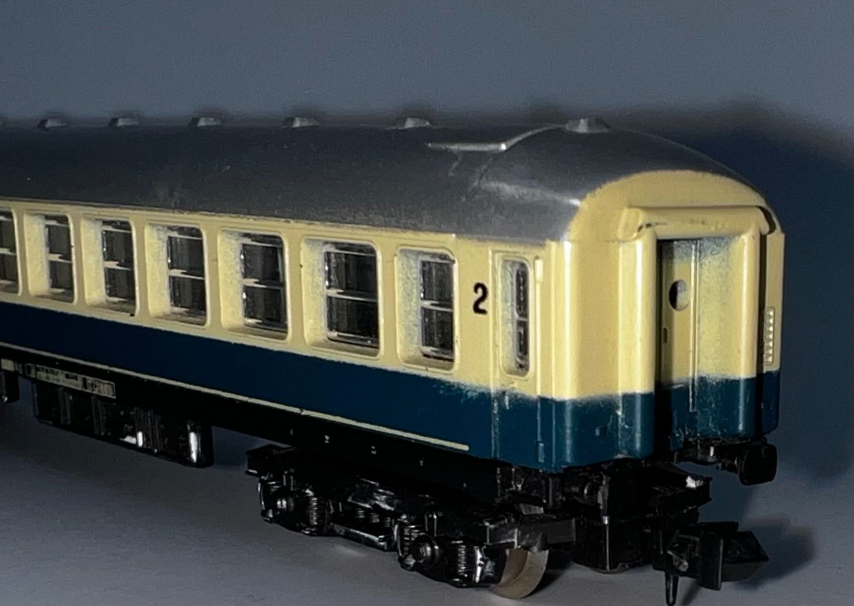 Lima Modellini di ferrovie: Lima 2. Kl Wagen der DB (N) – Usato da Basel venduto da jonnyhaas 3