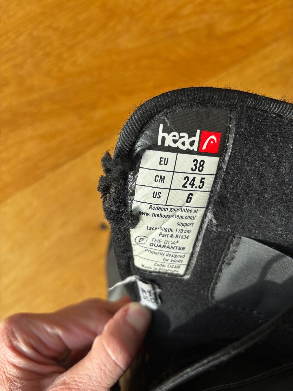 Head Scarpe da uomo: Head Snowboardschuhe Grösse 38 – Usato da Benglen venduto da sunita82 3