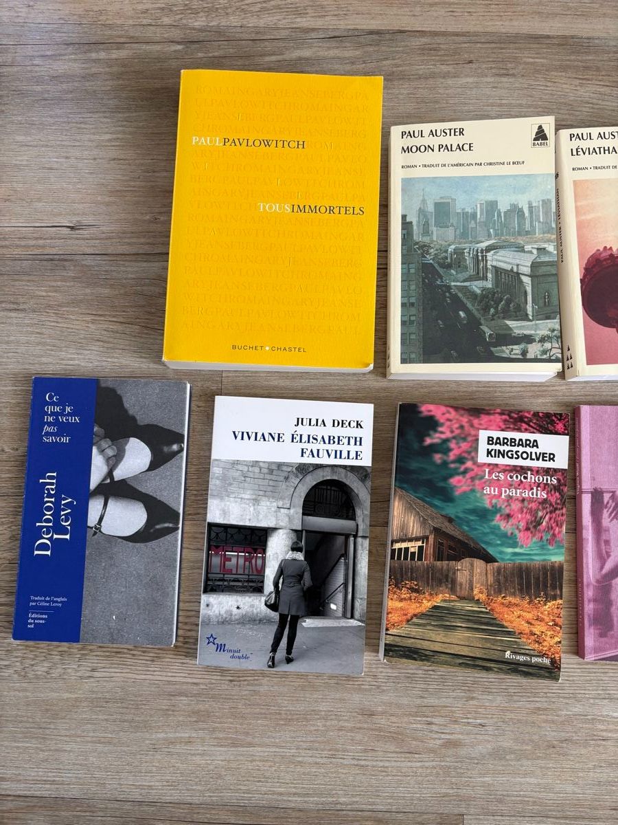 Libri: Lot de 9 livres : Auster - Woolf - Pavlowitch ... – Usato da Zweisimmen venduto da Domii 1