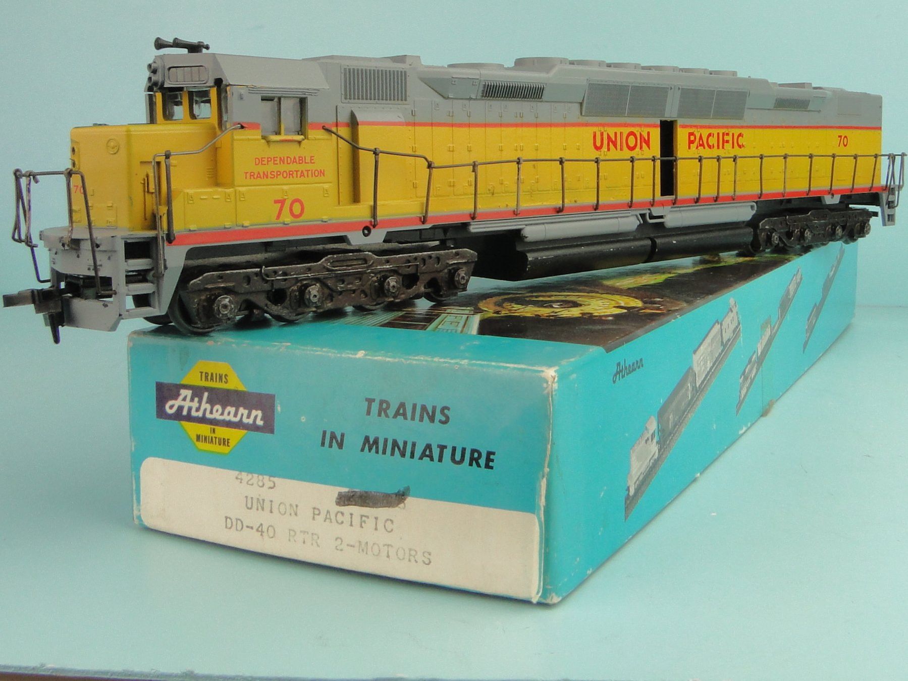 Athearn Modellini di ferrovie: Athearn 4285 UP DD-35 – Usato da Bülach venduto da cann11