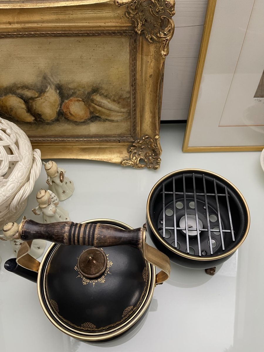 Teiere: Wunderschöner Vintage-Teekessel mit Stövchen  ASTA – Usato da Winkel venduto da Glamour-Style 6