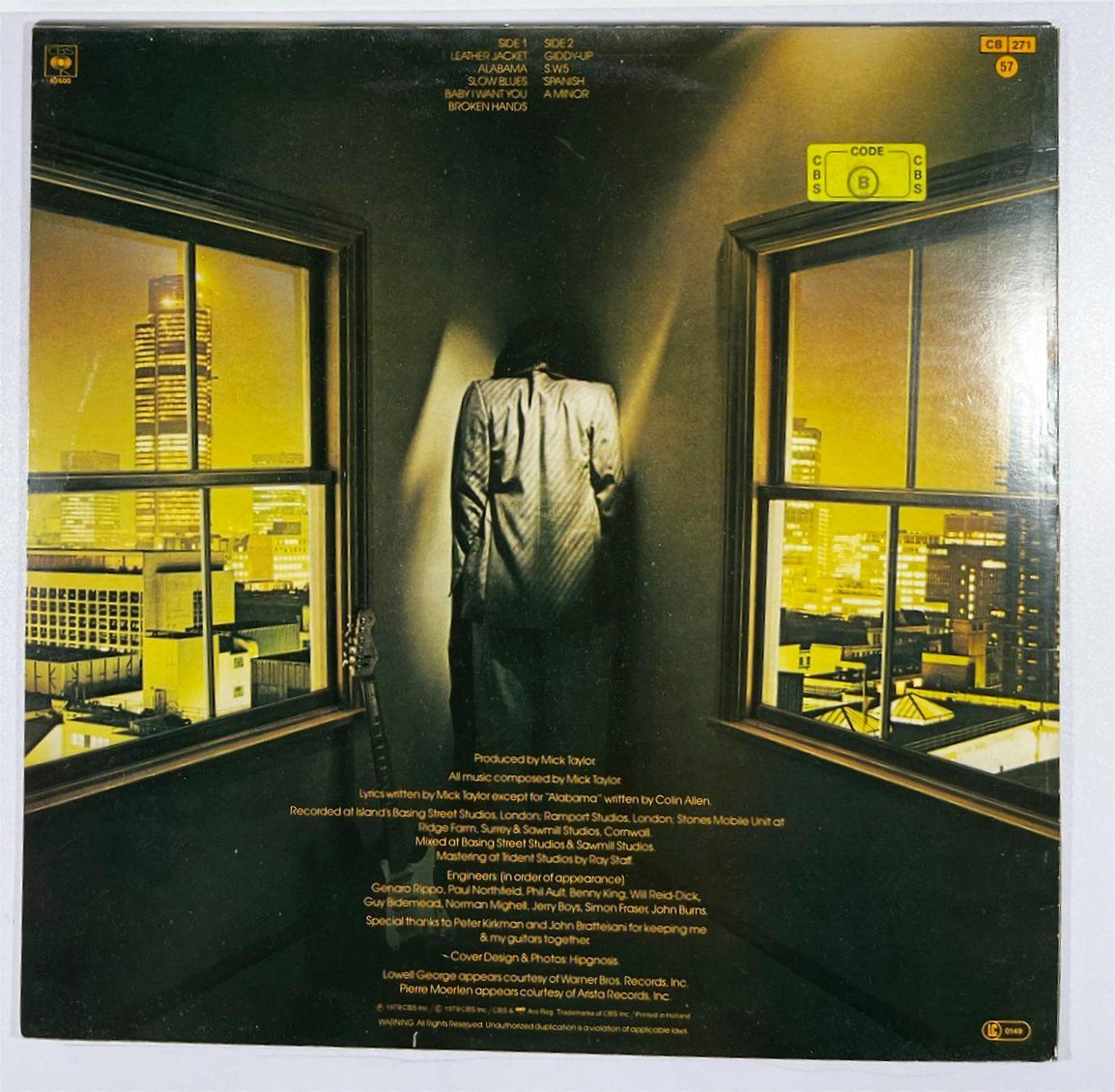 Vinyles: LP: MICK TAYLOR - Mick Taylor (1979) – Neuf (Voir description) à Frenkendorf par Yard-Sale-2000 1