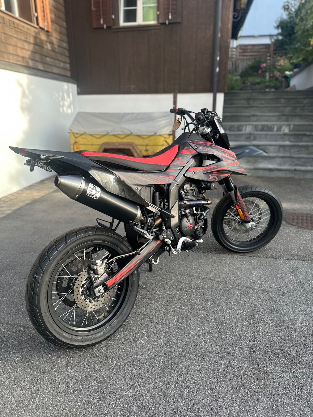 Aprilia Strada: Supermoto 125 ccm – Usato da Kriens venduto da draussen-zu-hause 1