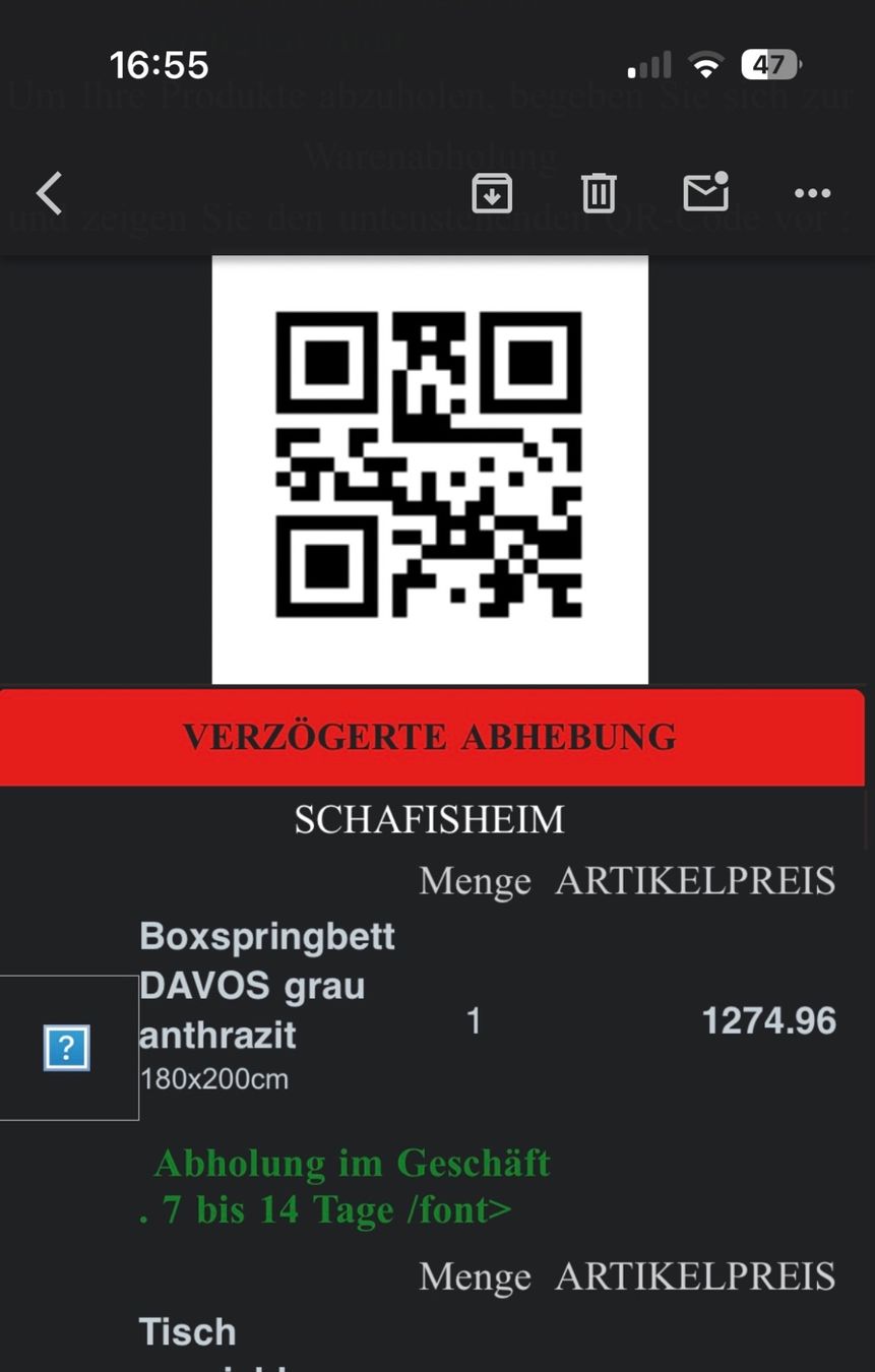 Letti: Springbox bet, 180x200 – Nuovo (secondo la descrizione) da Othmarsingen venduto da lan_8h2p 3