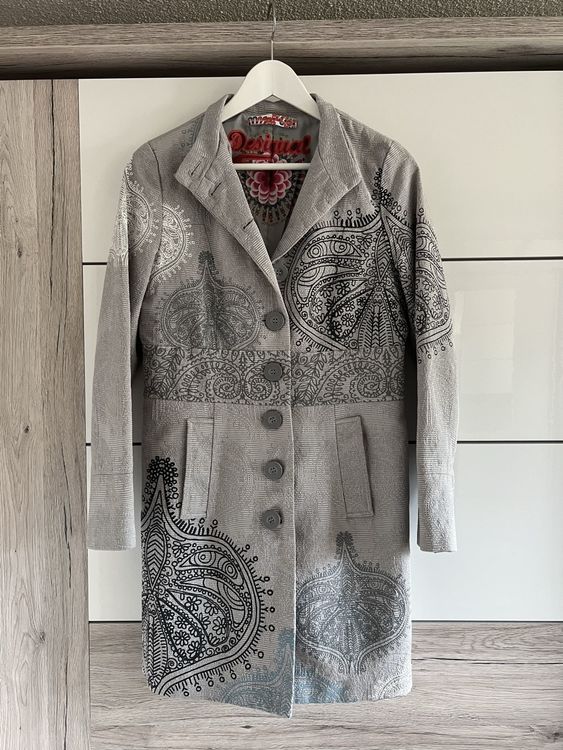 Blazer Desigual Lirios - Elegante Per Donna In Cotone Elastan