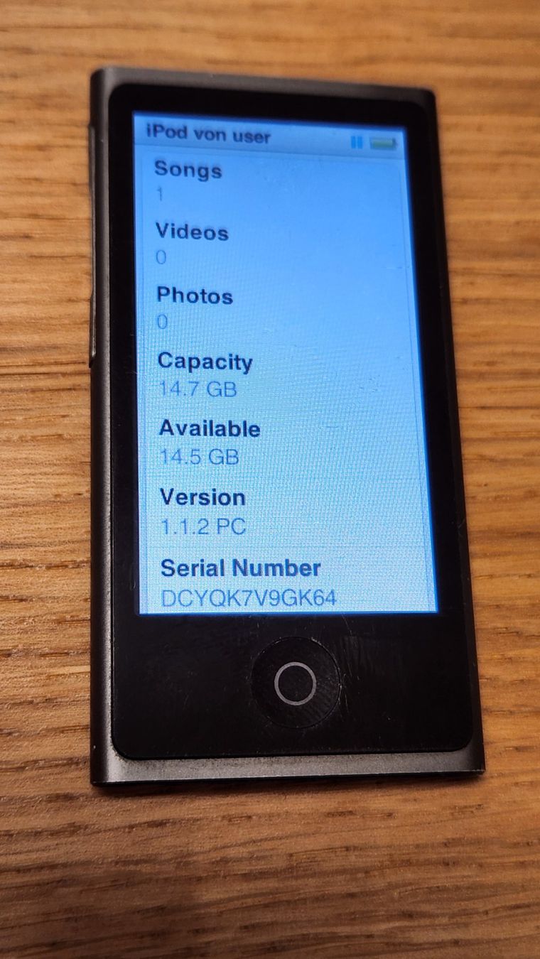 Apple Lettore multimediale portatile: iPod Nano 7th gen – Usato da Zollikofen venduto da lagavulin03 2