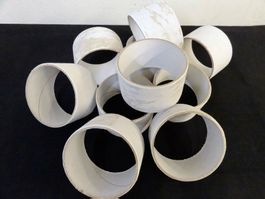 Rollen Papprollen Bastelmaterial 10 Stk. Kartonröhren