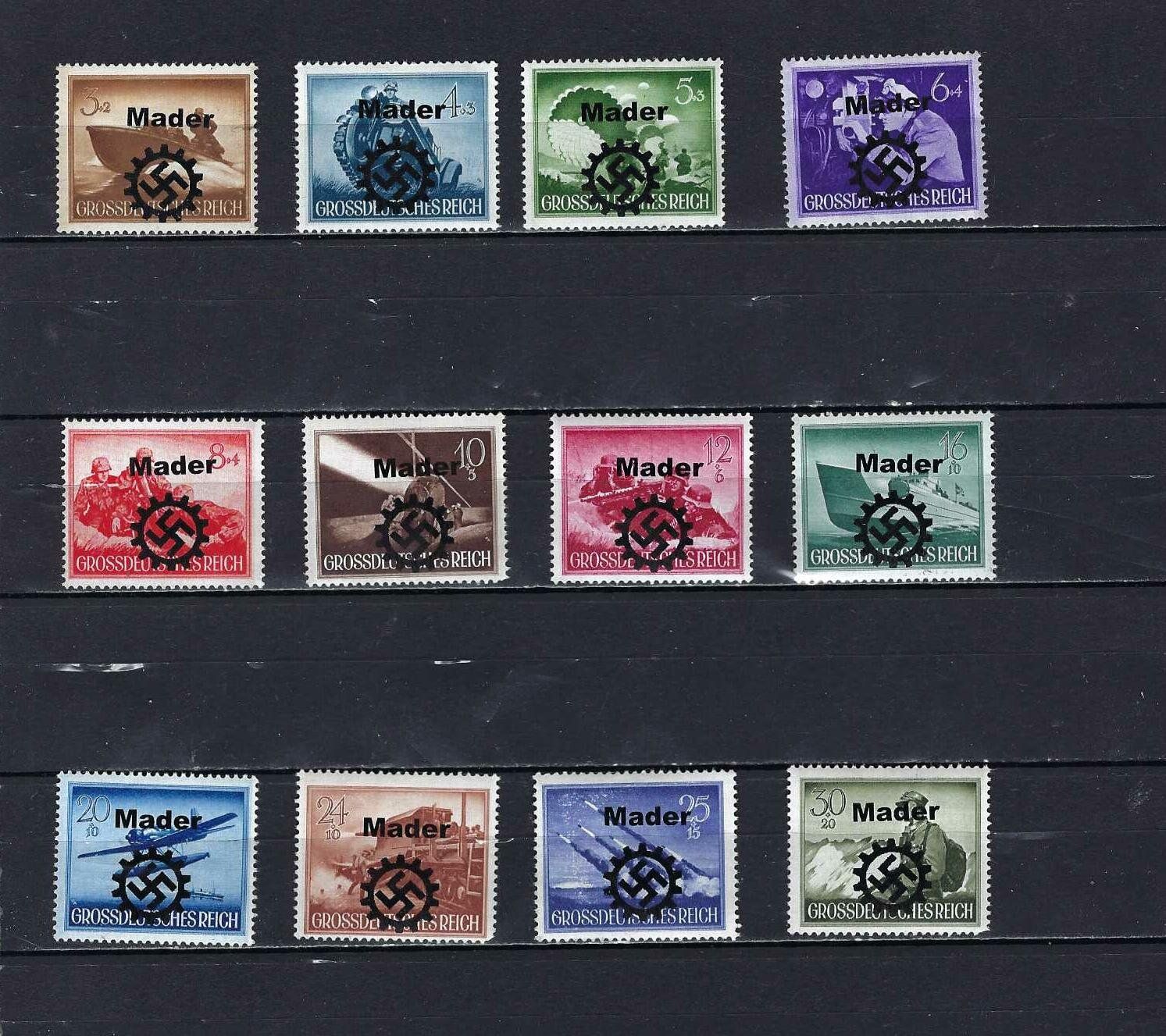 Tutti i francobolli: WKII Besetzung ** – Nuovo e nell'imballaggio originale da Altstätten SG venduto da Nandodax