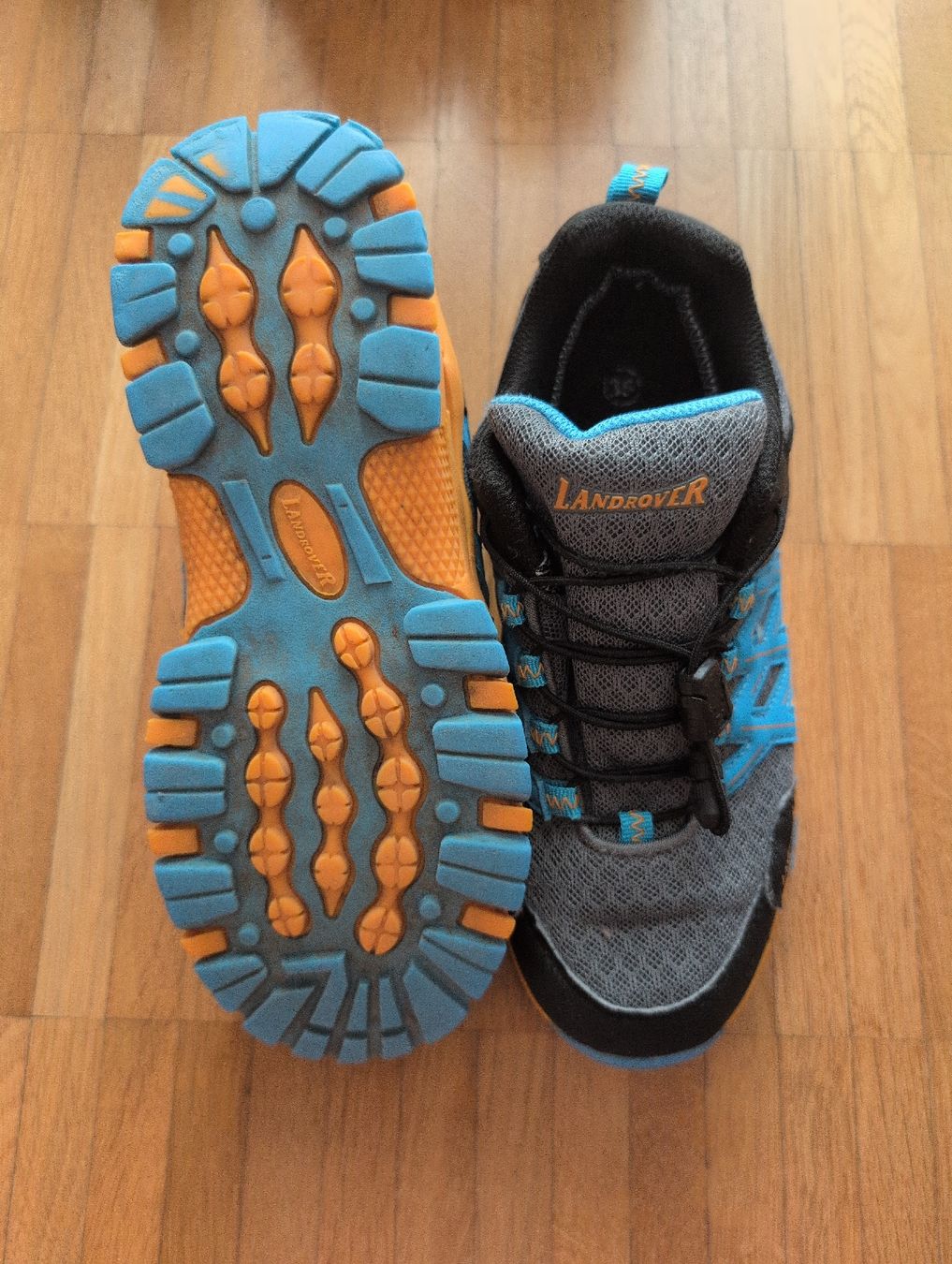 Schuhe für Jungen: Wanderschuhe LANDROVER Grösse 35 grauorange gebraucht – Gebraucht aus Schwerzenbach von _charme_ 1