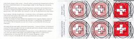 31 Pro Patria Briefmarken-Heftchen 2019, FD-Vollstempel