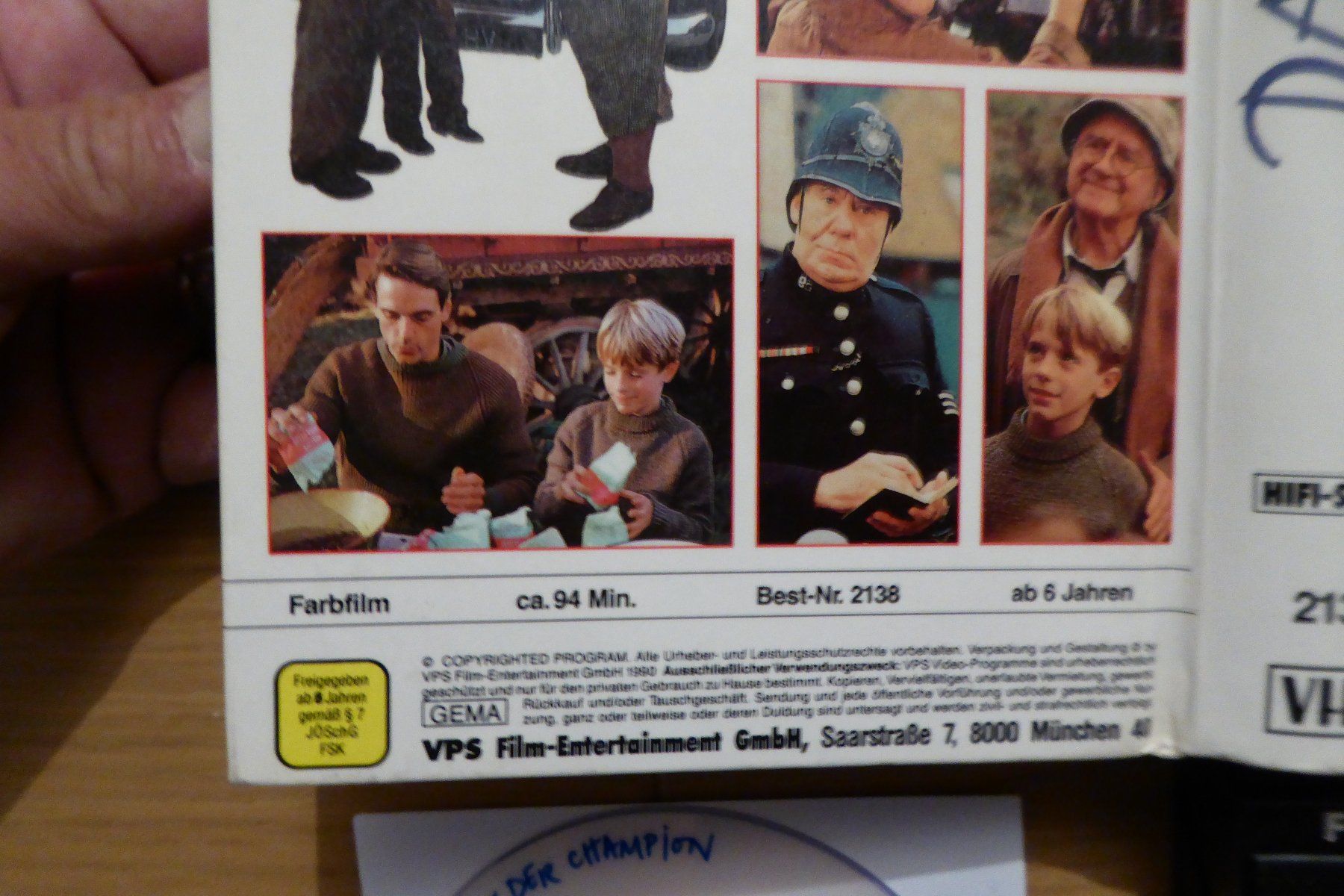Alle VHS: VHS Danny the Champion mit Backup DVD – Gebraucht aus Allschwil von Summelsarium 3