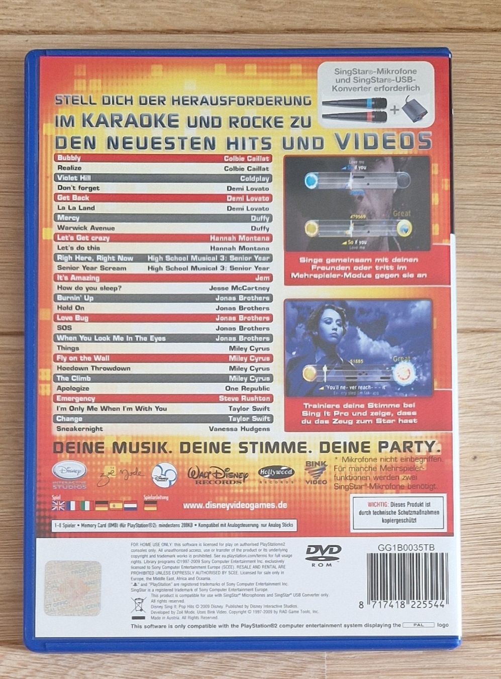 Giochi: Disney Sing It! Pop Hits PS2 – Usato da Gordola venduto da lul_g86d 1