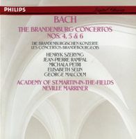 Bach – Brandenburg Concertos #4-6 – Marriner 1980 – 1 CD