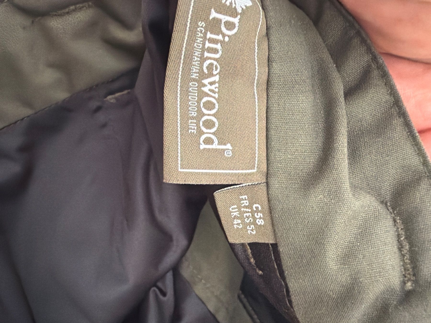 Pinewood Pantaloni: Pinewood Outdoorhose Lappland Extrem 2.0 Grösse 58 – Usato da Birsfelden venduto da Fabian0108 3