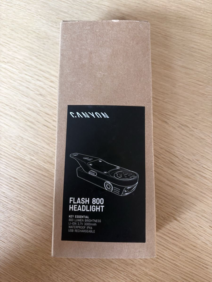 Ersatzteile: Canyon Flash 800 Headlight – Neu und originalverpackt aus Zürich von thom.gerber