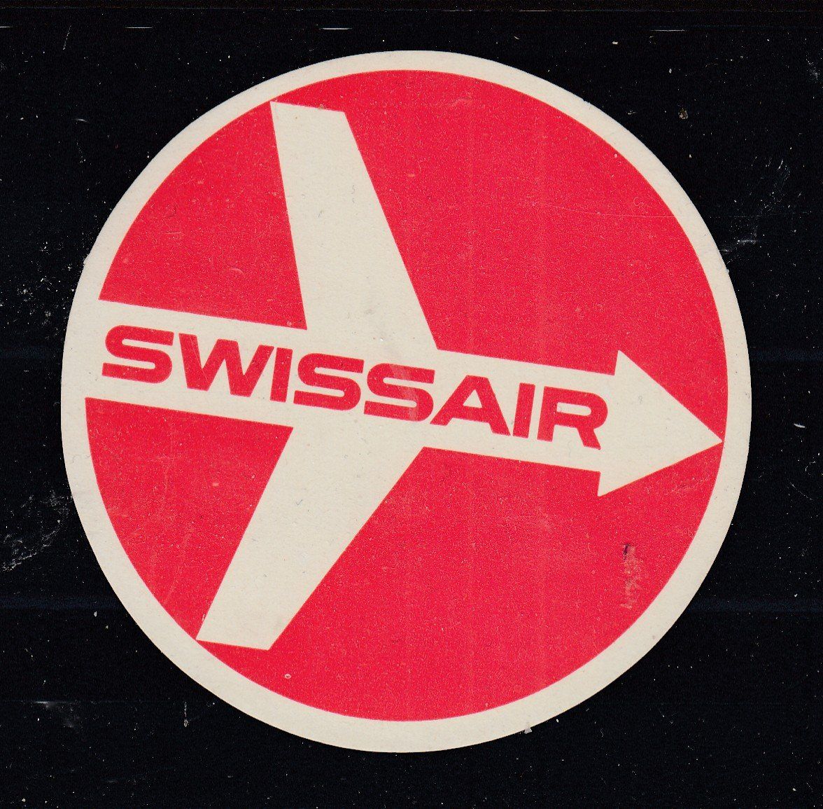 Vignette autostradali: Werbevignette Swissair – Nuovo (secondo la descrizione) da Büren an der Aare venduto da p.schwab