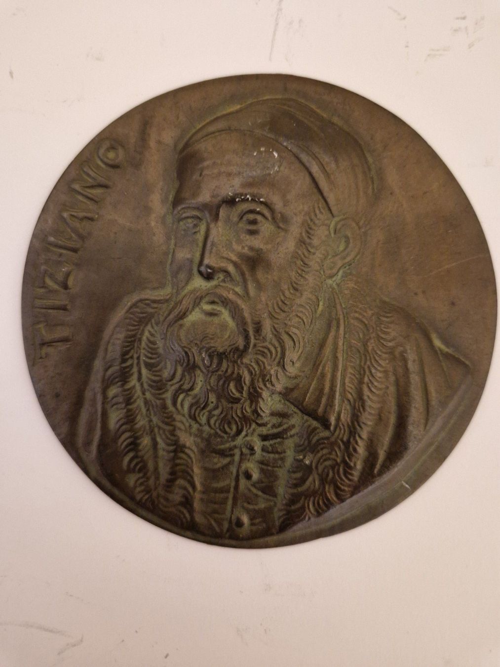 Sculture & Statue: Antike Portraitplakette Bronze "Tiziano" – Usato da Burgdorf venduto da gre_2ftz