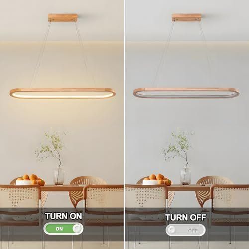 Lampadari & plafoniere: LED Kronleuchter Deckenleuchte Dimmbare Ovale Ring Kreis – Nuovo e nell'imballaggio originale da Hundwil venduto da Pakethase 6