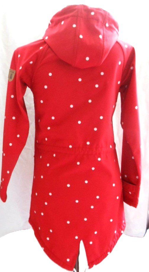 Giacche: Gr. 36 DERBY lange Softshell Outdoorjacke rot – Usato da Basel venduto da FRAU.ZAUBER.MOND 1